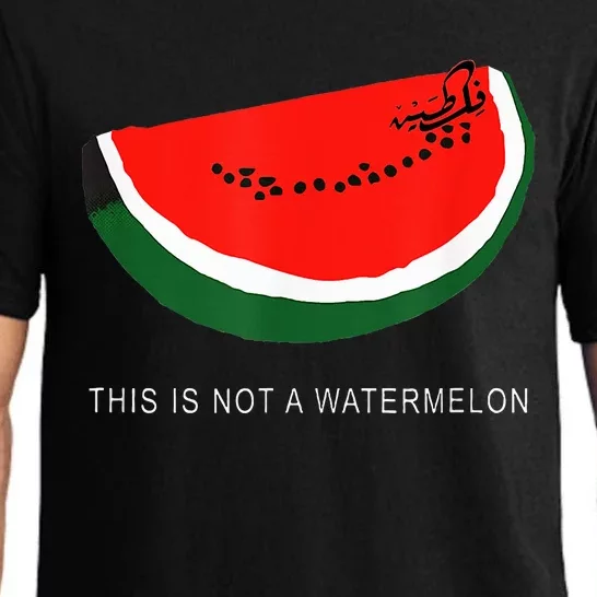 Watermelon 'This is Not a Watermelon' Palestine Collection Pajama Set