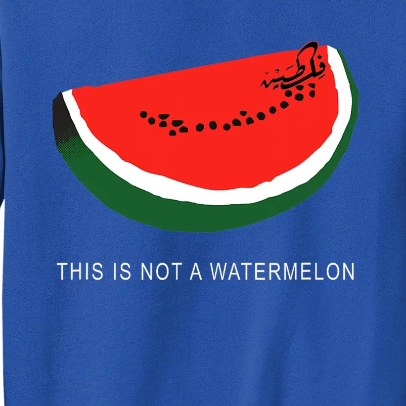 Watermelon 'This is Not a Watermelon' Palestine Collection Tall Sweatshirt