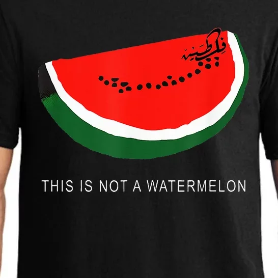 Watermelon 'This is Not a Watermelon' Palestine Collection Pajama Set