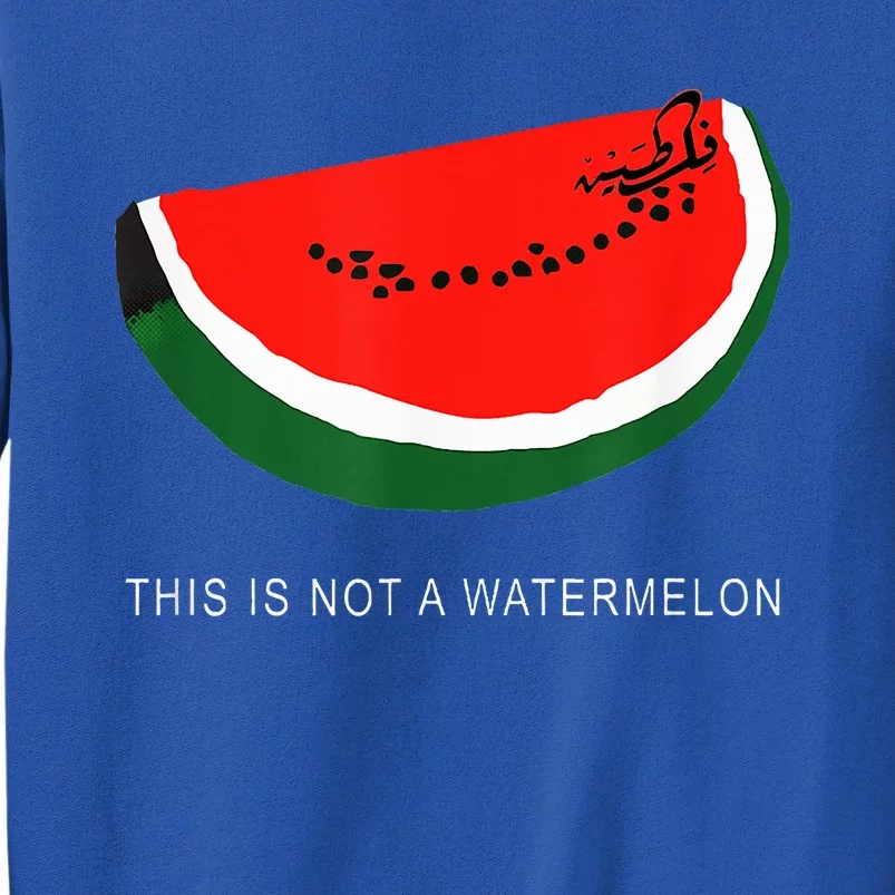 Watermelon 'This is Not a Watermelon' Palestine Collection Sweatshirt