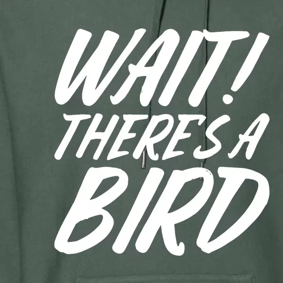 Wait There Is A Bird Lover Premium Hoodie