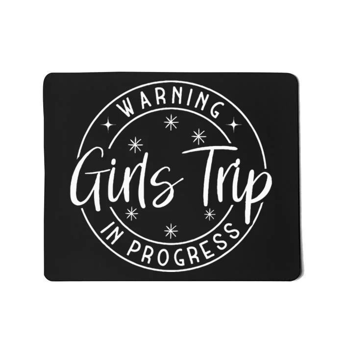 Warning Trip In Progress Mousepad