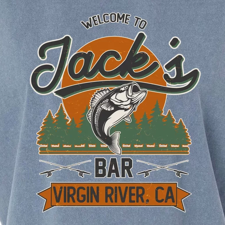 Welcome To Jack's Bar Virgin River California Garment-Dyed Women's Muscle Tee