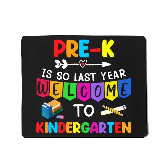 Welcome To Kindergarten Teacher Mousepad