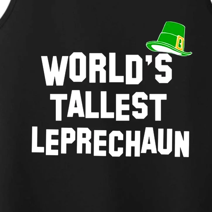 World's Tallest Leprechaun Funny Performance Tank