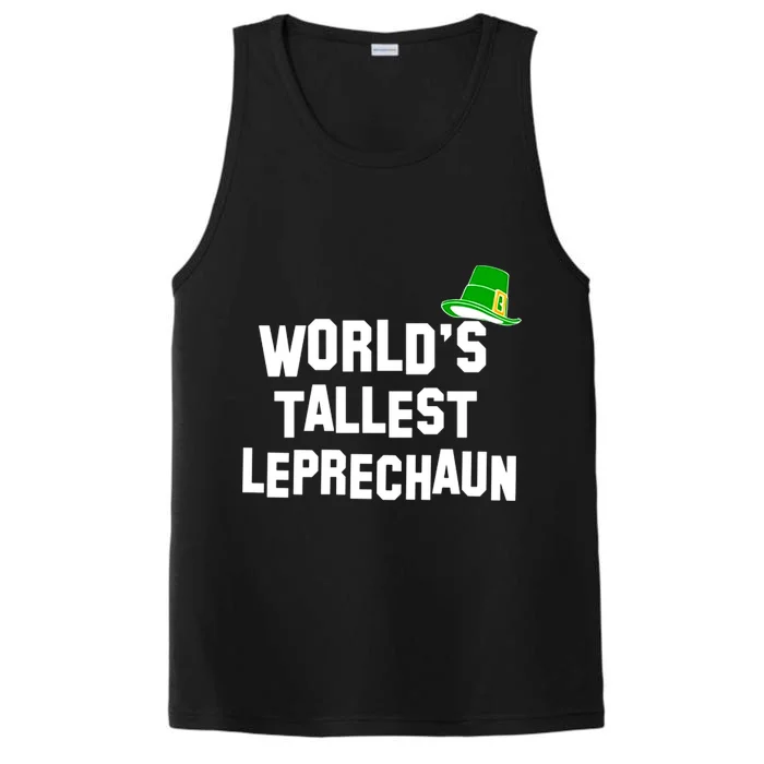 World's Tallest Leprechaun Funny Performance Tank