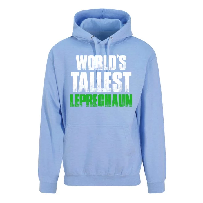 World's Tallest Leprechaun St Patrick's Day Gift Unisex Surf Hoodie