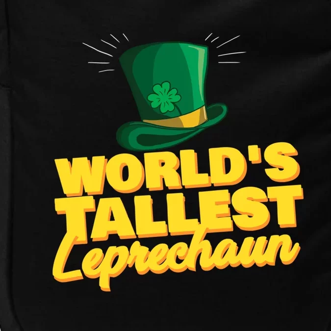 World's Tallest Leprechaun Great Gift Impact Tech Backpack