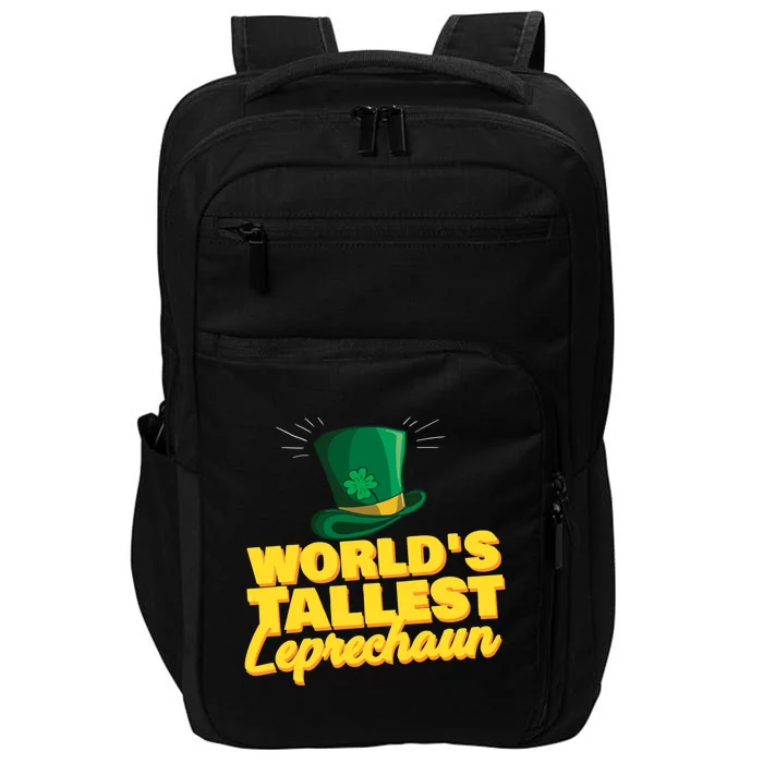 World's Tallest Leprechaun Great Gift Impact Tech Backpack