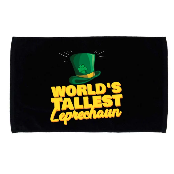 World's Tallest Leprechaun Great Gift Microfiber Hand Towel