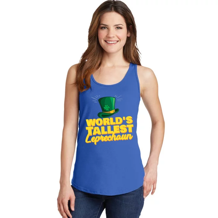 World's Tallest Leprechaun Great Gift Ladies Essential Tank