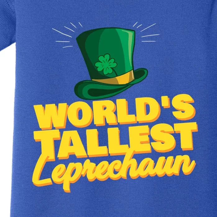 World's Tallest Leprechaun Great Gift Baby Bodysuit