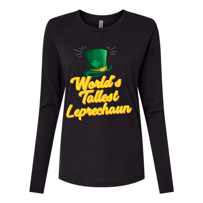 World's Tallest Leprechaun Meaningful Gift Womens Cotton Relaxed Long Sleeve T-Shirt