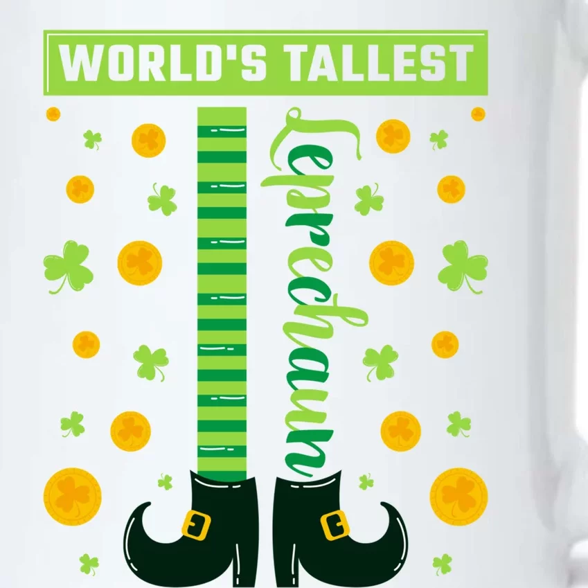 World's Tallest Leprechaun St Patricks Day Great Gift Black Color Changing Mug