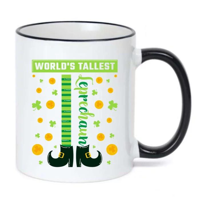 World's Tallest Leprechaun St Patricks Day Great Gift Black Color Changing Mug