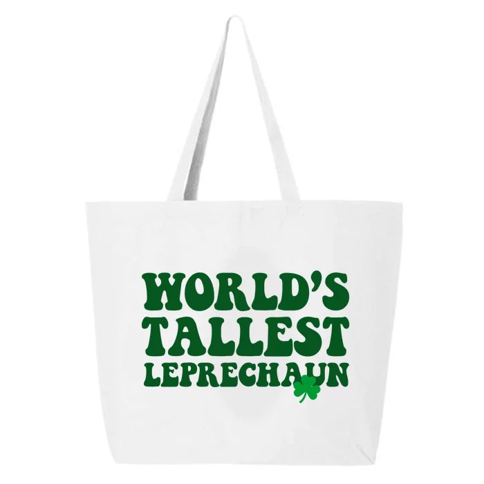 Worlds Tallest Leprechaun St Patricks Clover 25L Jumbo Tote