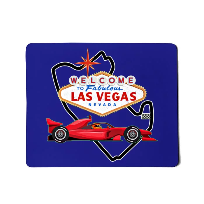 Welcome To Las Vegas Racing Race Car Strip Formula Track Cool Gift Mousepad