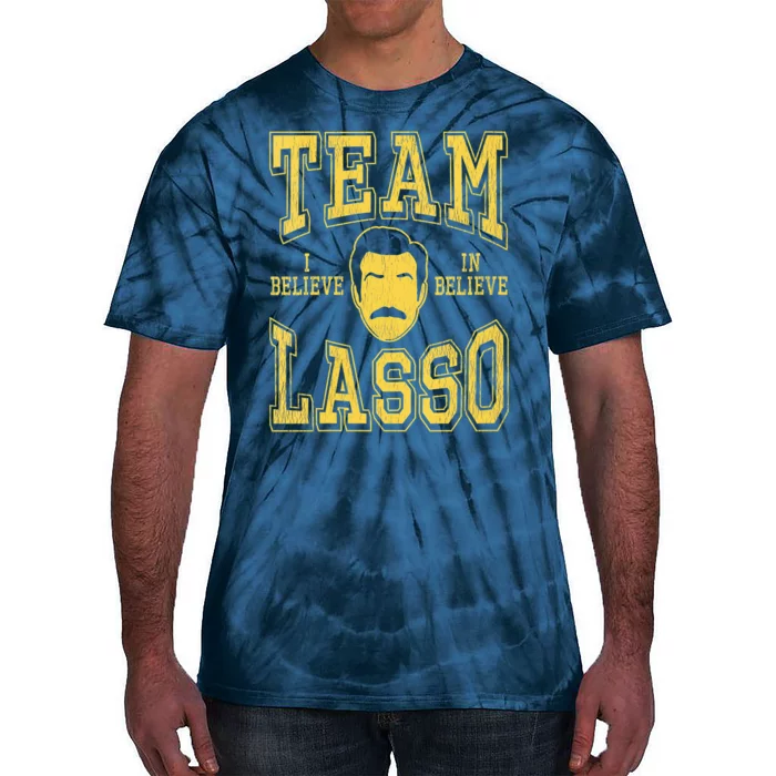 Team Lasso I Believe Collegiate Yellow Tie-Dye T-Shirt