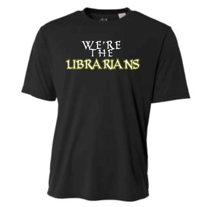 We&X27;Re The Librarians Cooling Performance Crew T-Shirt