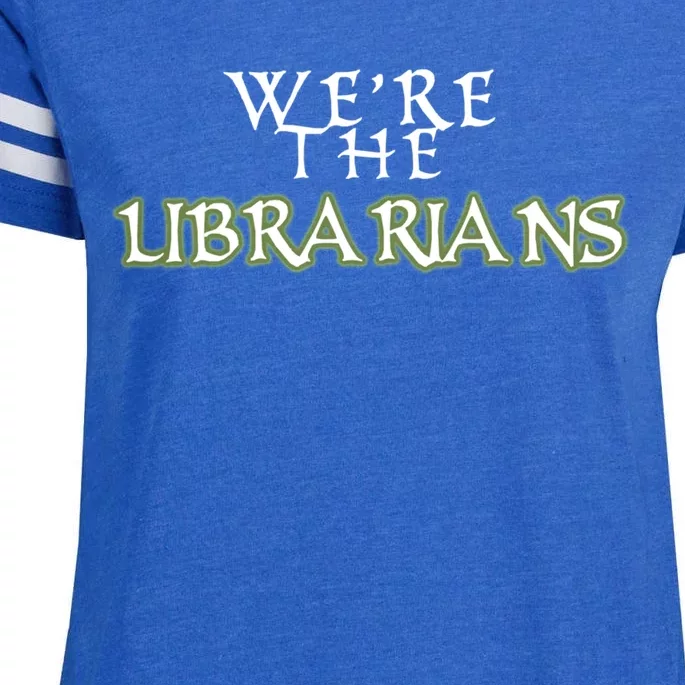 We&X27;Re The Librarians Enza Ladies Jersey Football T-Shirt