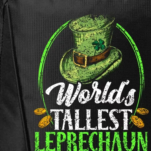 Worlds Tallest Leprechaun Irish Ireland St Patricks Day Gift City Backpack