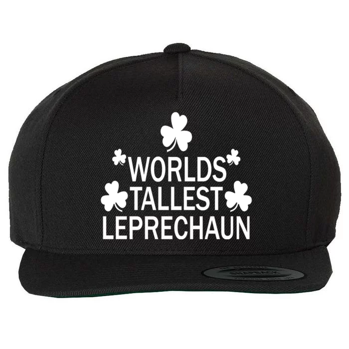 World's Tallest Leprechaun Wool Snapback Cap