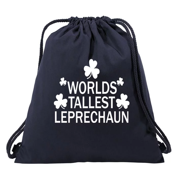 World's Tallest Leprechaun Drawstring Bag