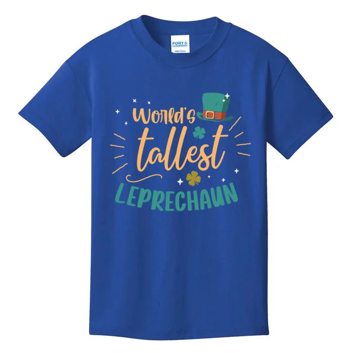 World's Tallest Leprechaun Irish St Patricks Day Birthday Great Gift Kids T-Shirt