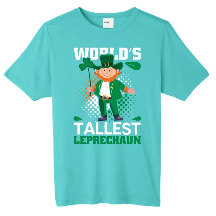 World's Tallest Leprechaun Funny St Patricks Day ChromaSoft Performance T-Shirt