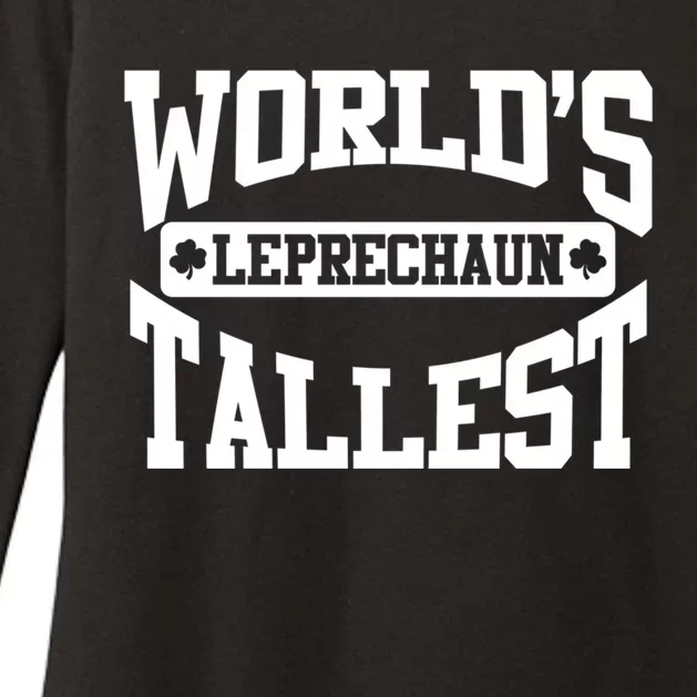 World's Tallest Leprechaun Funny St Patricks Day Gift Womens CVC Long Sleeve Shirt