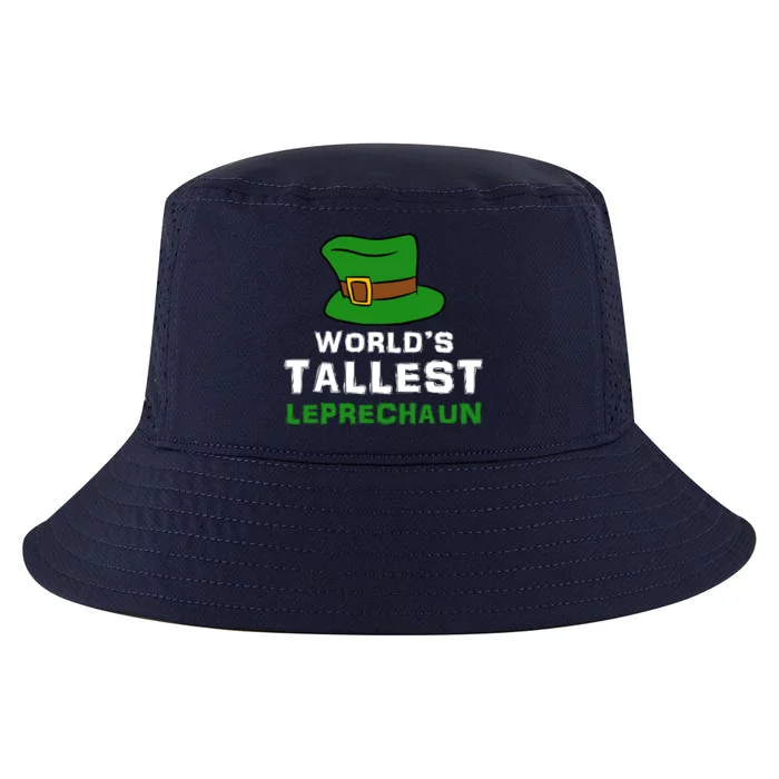 World's Tallest Leprechaun Green Top Hat St Patricks Humor Meaningful Gift Cool Comfort Performance Bucket Hat