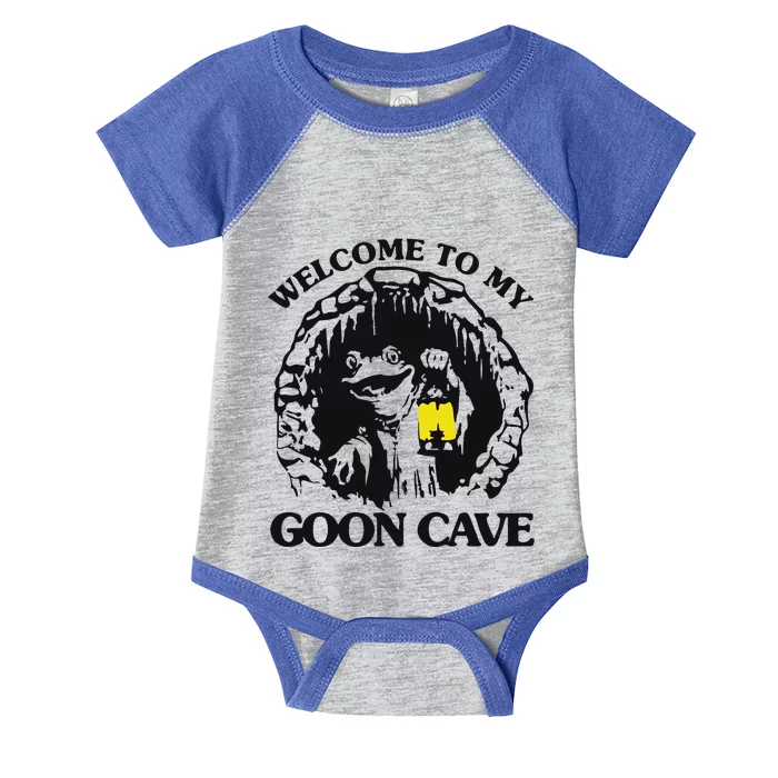 Welcome To My Goon Cave Infant Baby Jersey Bodysuit