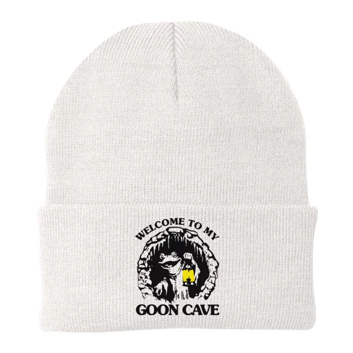 Welcome To My Goon Cave Knit Cap Winter Beanie