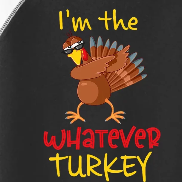 Whatever Turkey Matching Family Group Thanksgiving Party Toddler Fine Jersey T-Shirt