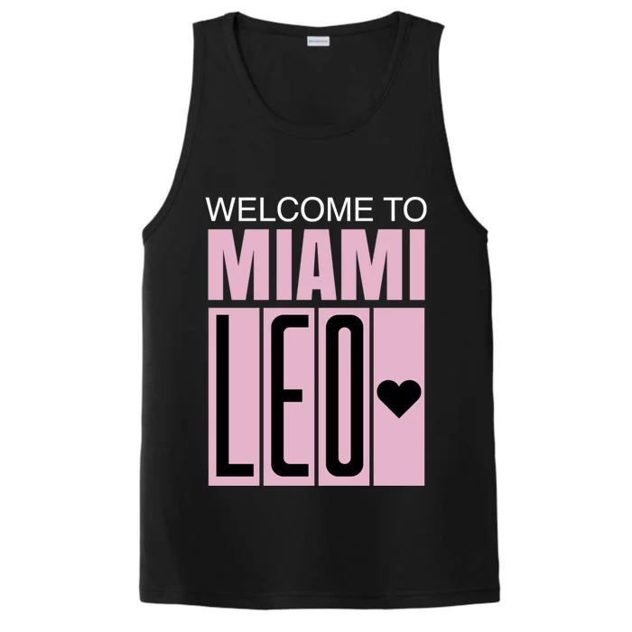 Welcome To Miami Leo 10 GOAT Performance Tank