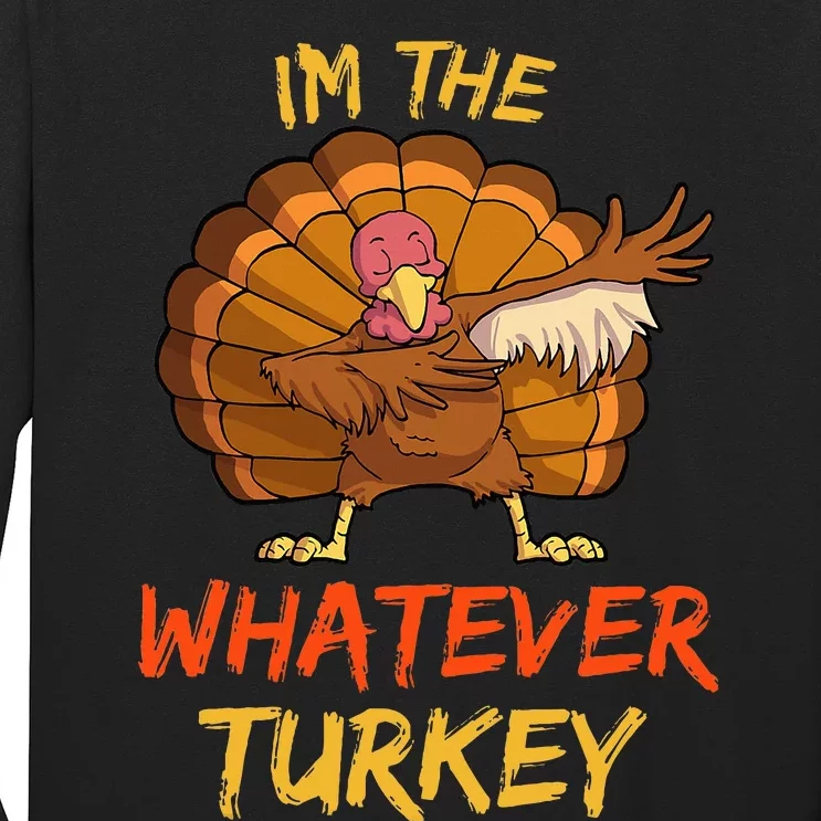 Whatever Turkey Matching Family Group Thanksgiving Party Pj Long Sleeve Shirt