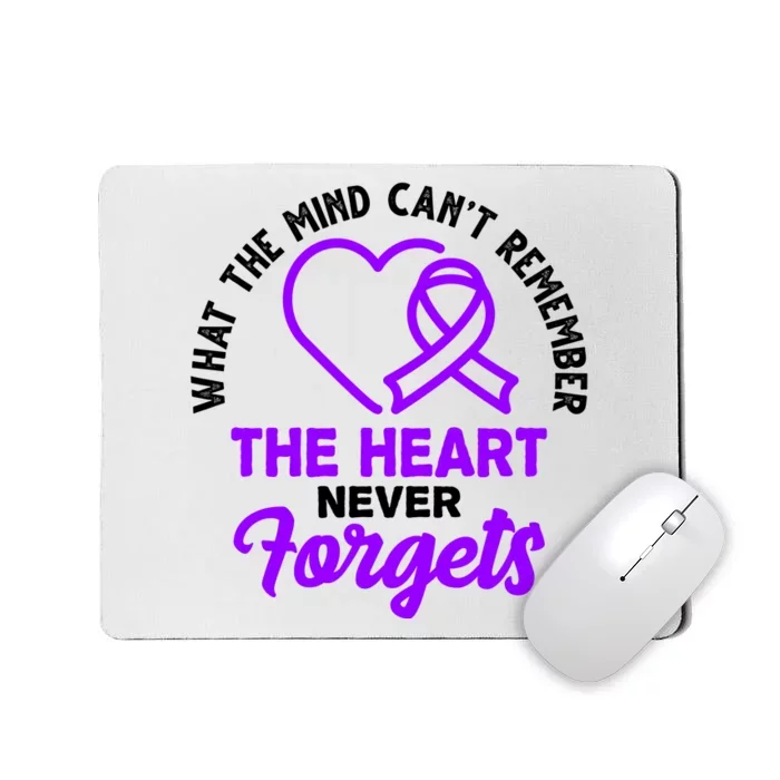 What The Mind Can't Remember The Heart Never Forgets Pancreatic Cancer Mousepad