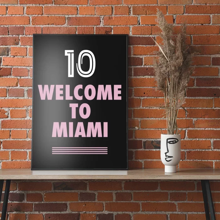 Welcome To Miami Leo 10 GOAT Poster