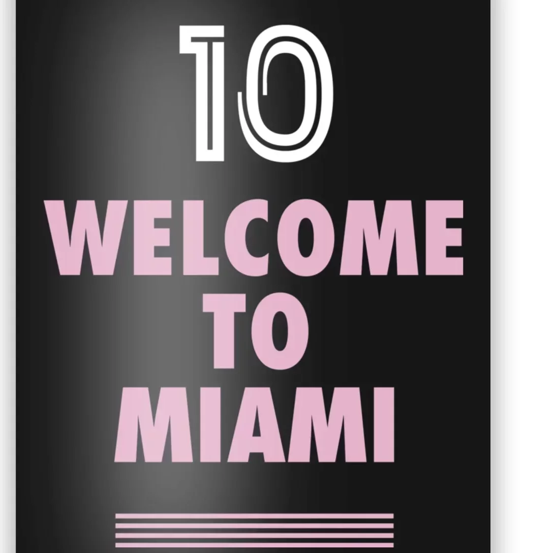 Welcome To Miami Leo 10 GOAT Poster