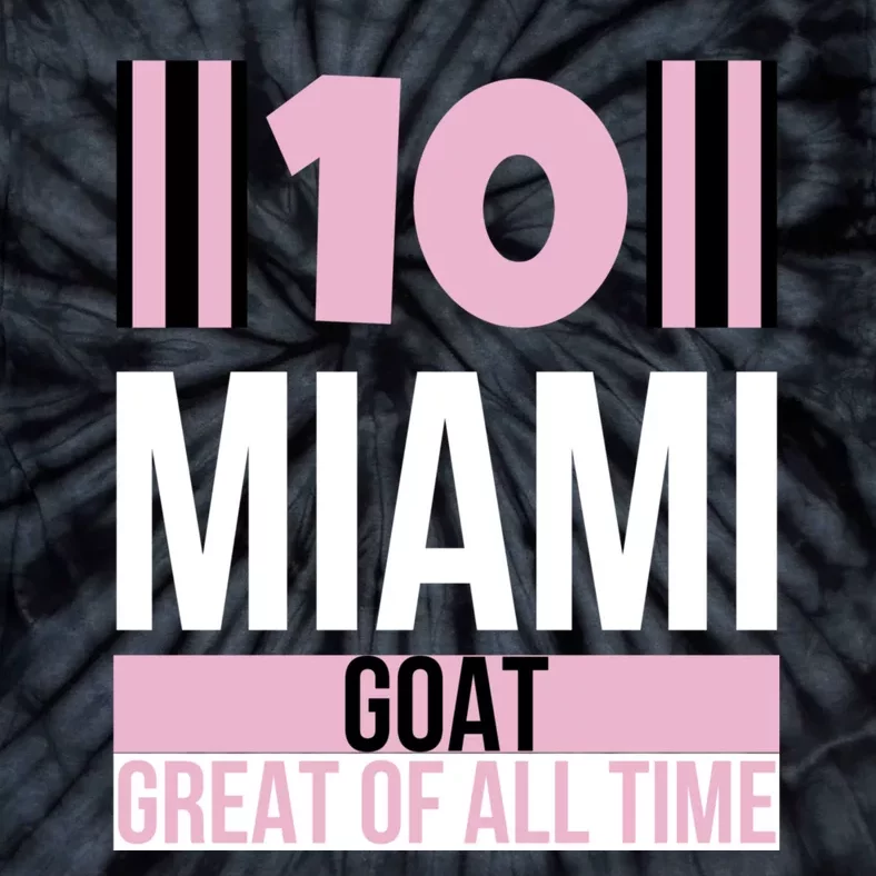 Welcome To Miami 10 GOAT Tie-Dye T-Shirt