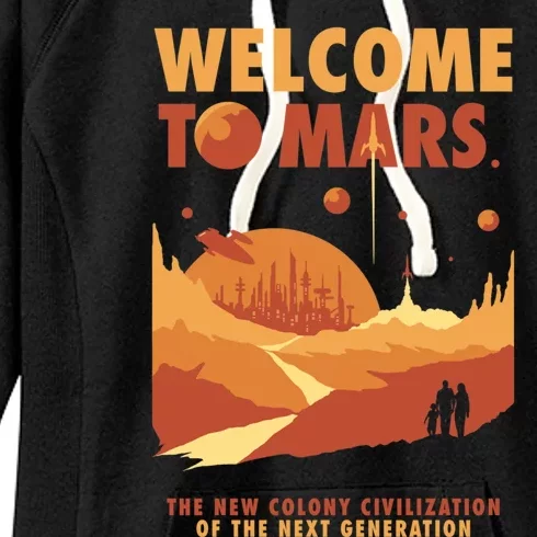 Welcome To Mars Women's Fleece Hoodie