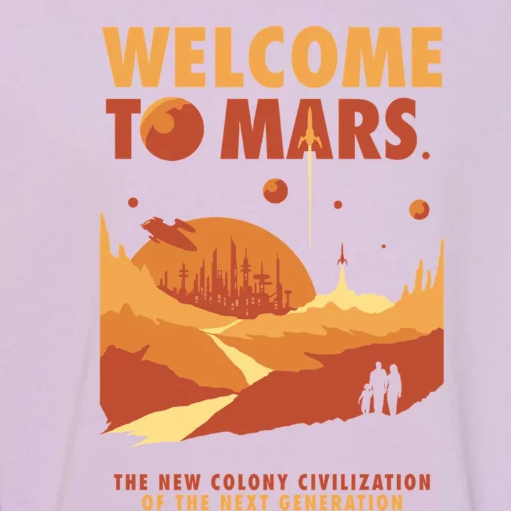 Welcome To Mars Garment-Dyed Sweatshirt