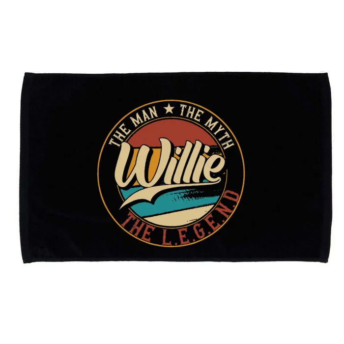 Willie The Man The Myth The Legend Microfiber Hand Towel