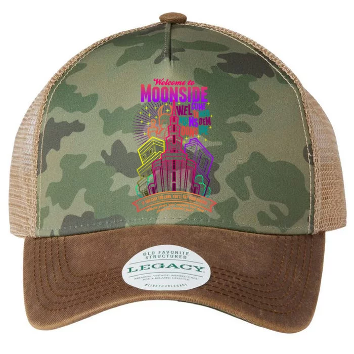 Welcome To Moonside Legacy Tie Dye Trucker Hat