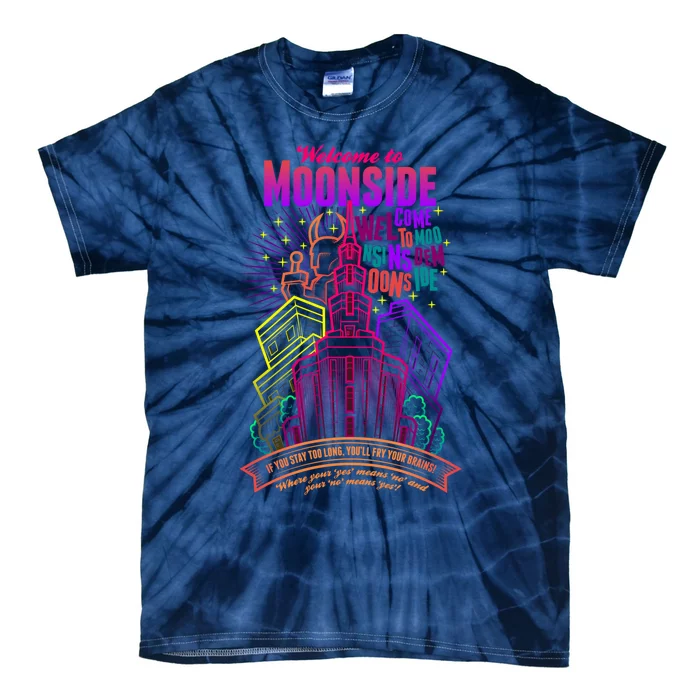 Welcome To Moonside Tie-Dye T-Shirt