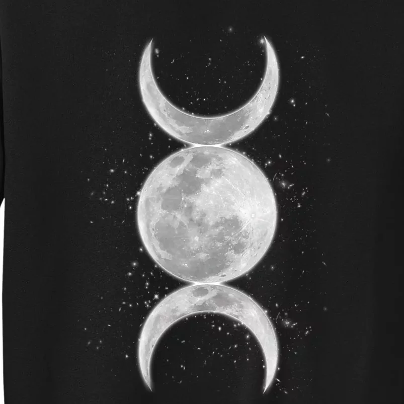 Wiccan Triple Moon Goddess Feminist Pagan Witch Halloween Sweatshirt