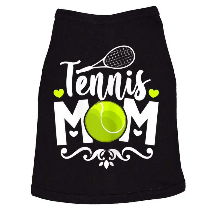 Womens Tennis Mom Doggie Tank