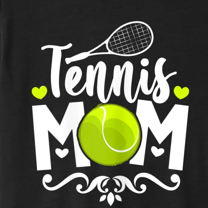 Womens Tennis Mom ChromaSoft Performance T-Shirt