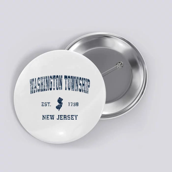 Washington Township New Jersey Nj Vintage Sports Button