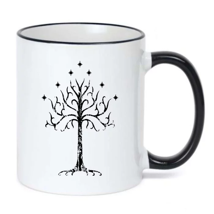 White Tree Of Gondor Tolkien Black Color Changing Mug